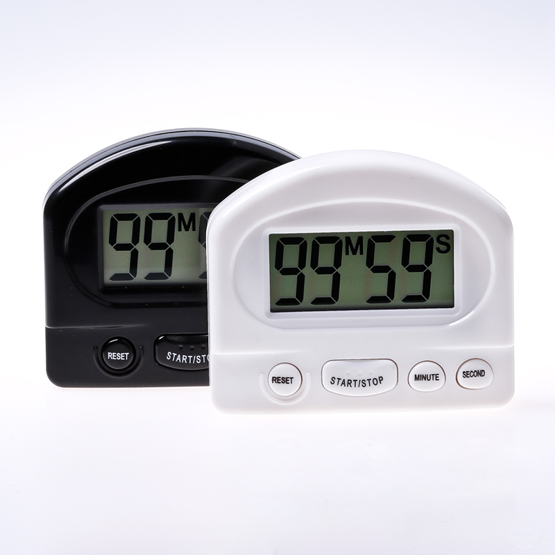 Kitchen Timer Kitchen Tools Gadgets Practical Kitchen Countdown Timer Alarm White Black Cooking Timer Alarm Clock 1 Pcs