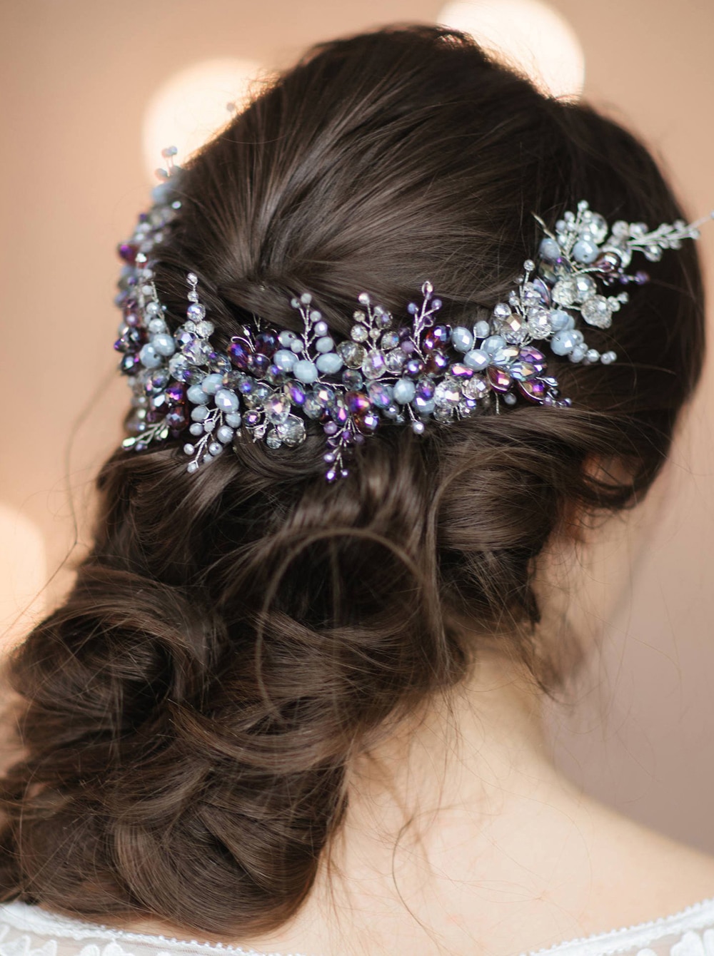 Bruiloft Accessoires Hoofddeksels Met Crystal Handgemaakte Hoofdband Voor Bruiloft Bruidsmeisje Haarband Bruid Haarband