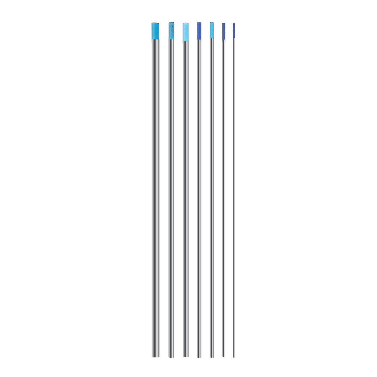 10 stk tig svejse wolfram elektroder svejse elektroder 1.0 1.6 2.0 2.4 3.0 3.2 4.0mm tig stænger