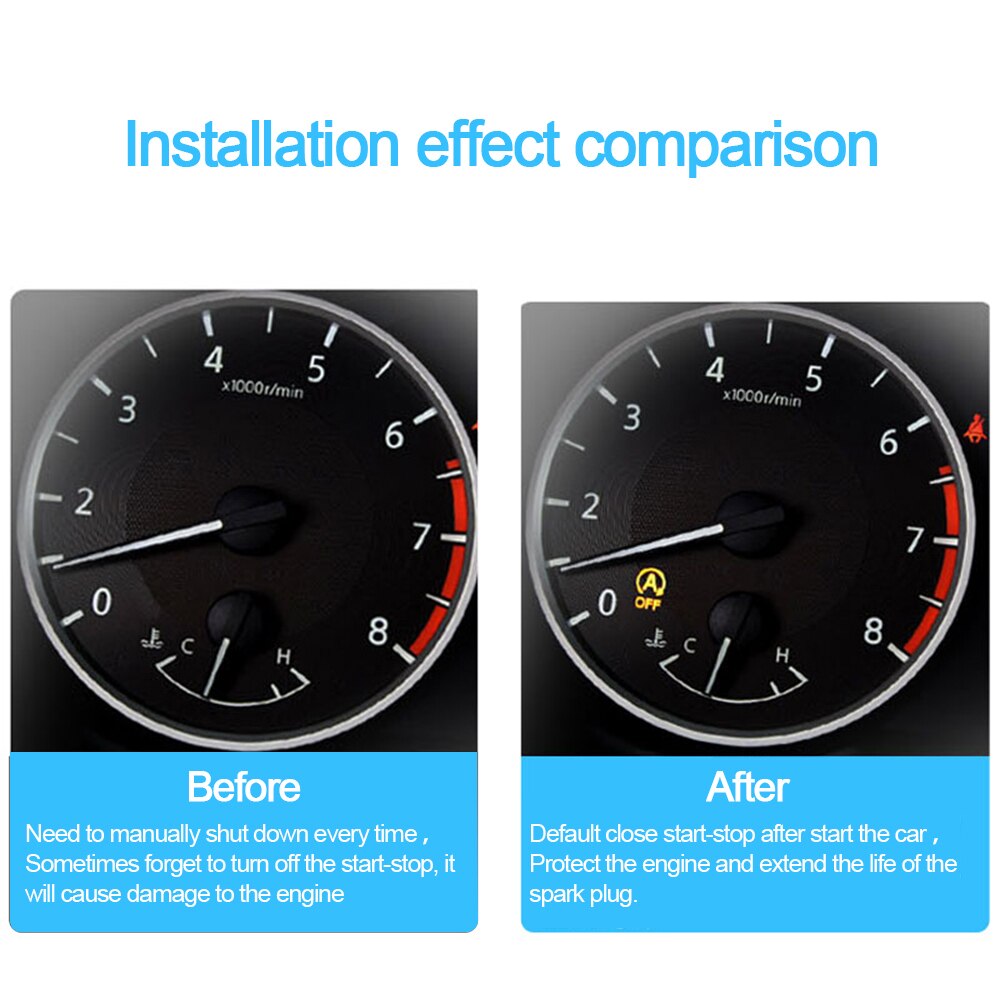 Car Start-Stop Starter For Toyota Corolla Levin Vios Automatic Start Stop Default Closer Device Protect Engine