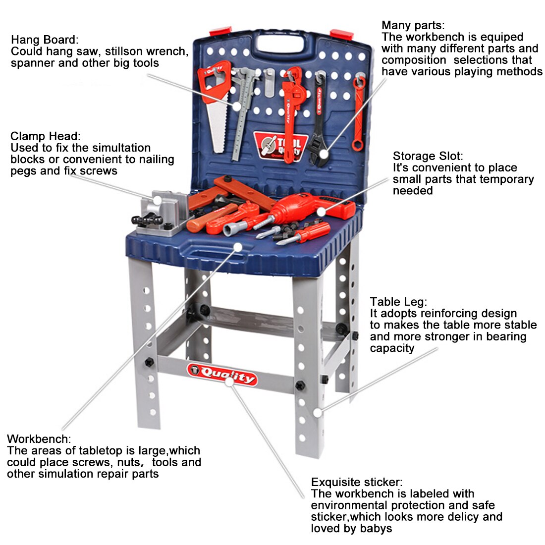 Children Disassembly Simulation Electric Tool Toys Set for Over 3 Years Old
