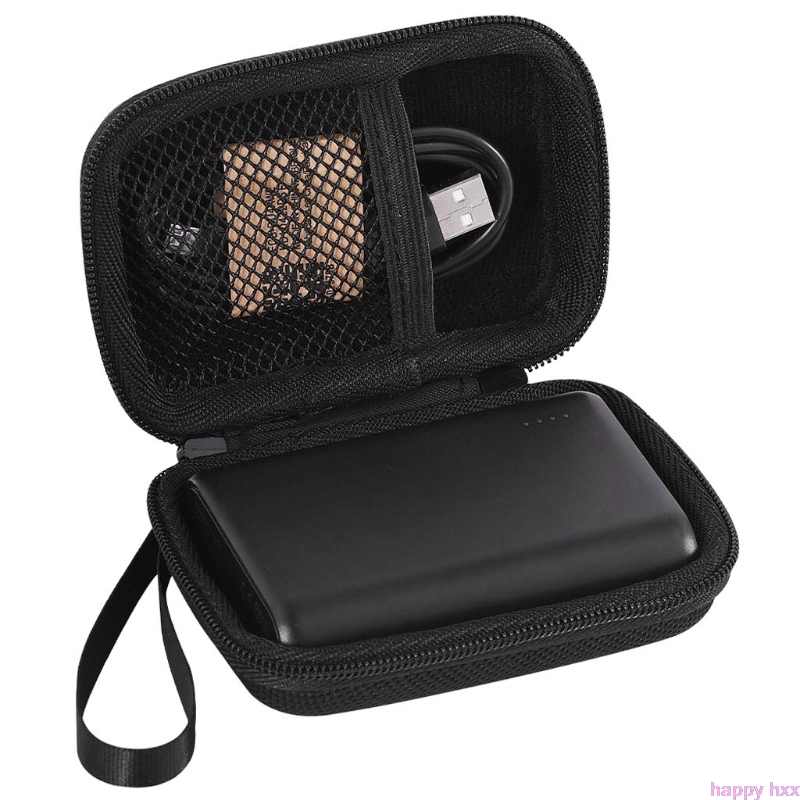 Hard EVA Zipper Case Storage Bag Pouch for Anker PowerCore 10000mAh Or Earphone
