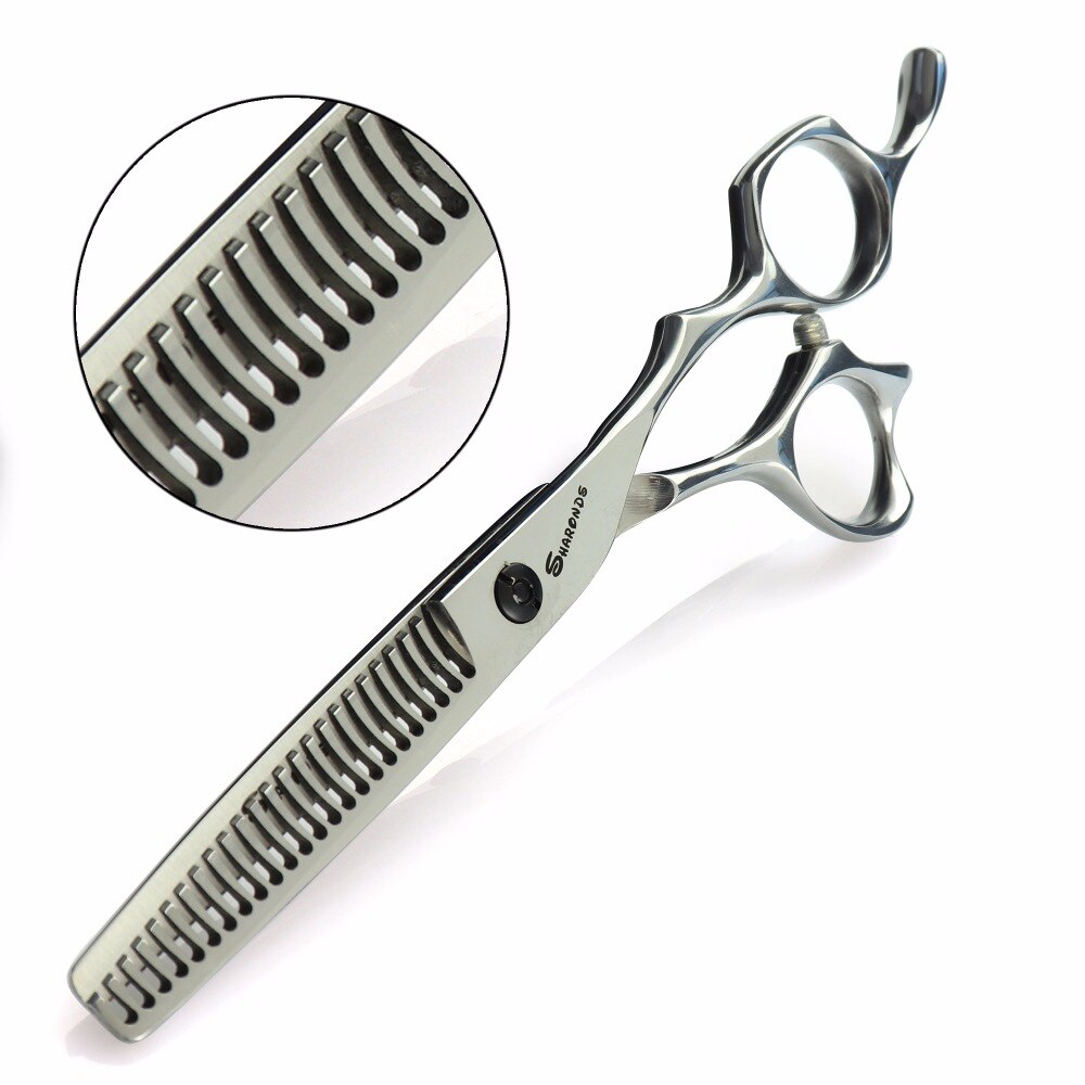 6 inch hairdressing scissors Barber Shop haircuts precision scissors barber accessories hairdressing supplies Chunker scissors