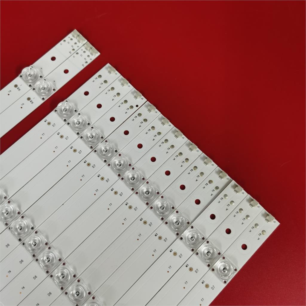 14 PIECE LED Backlight strip for MHDV5533-U4 LT-55C550 LED55D08B-ZC14CG-02 LED55D07A-ZC14CG-02 30355007206 LED55D8 LED55D7
