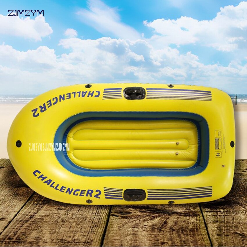 Enkele tiener Super Verdikking Opblaasbare Roeiboot 1 Personen 140*80CM Boot Opblaasbare Roeiboot met Onderdelen