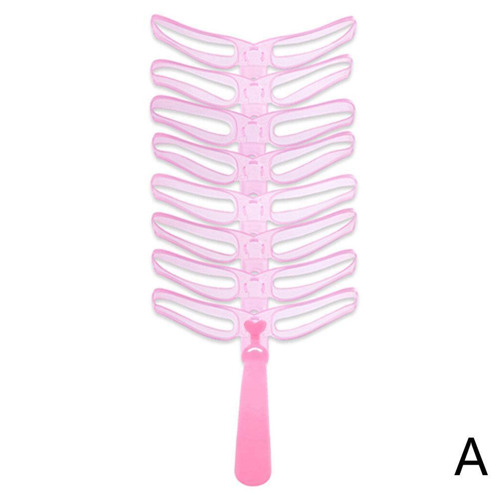 8 in1 Reusable Eyebrow Stencil Set Eyebrow Makeup Tools Card Aid Makeup Eyebrows Thrush Mold Beauty Threading Kit Easy Arti G7K8