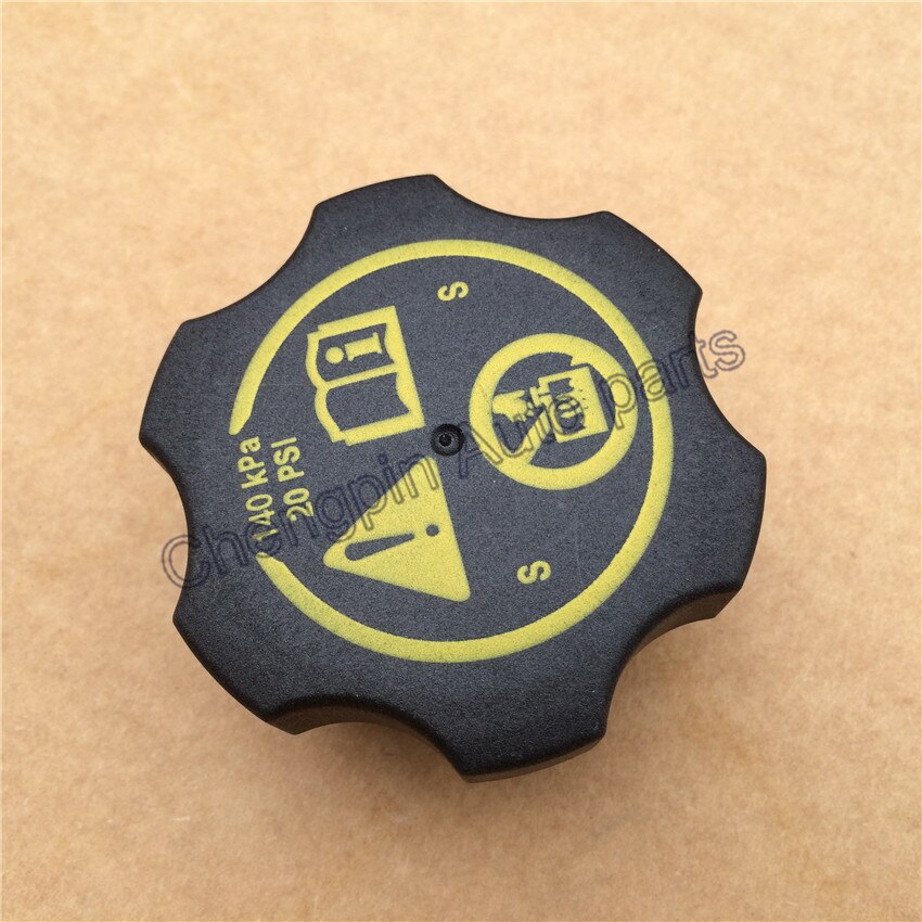 Original motorradiator / kjølevæske gjenvinningstanklokk oem # 13502353 316702182 for chevrolet cruze