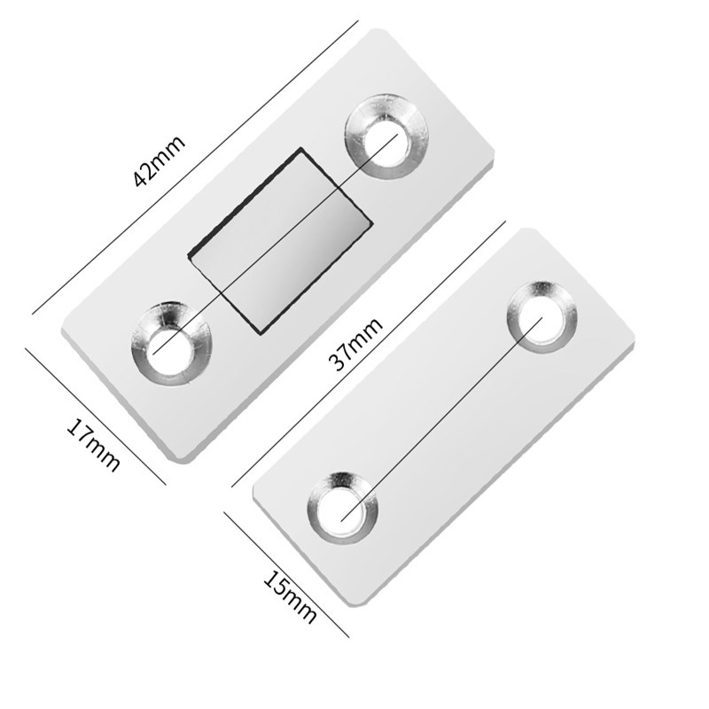 Starke Magnetische Tür Näihr Schrank Tür Schiebetür Stopp Magnet Ultra-Dünne Schrank Fänge Saug Möbel Armaturen Hardware-