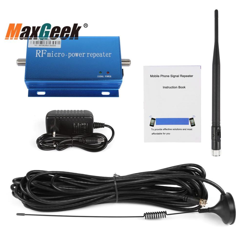 Maxgeek RDX-GSM 902A praktisch Signal Verstärker Booster Signal Verstärker Telekom 980 Komplette einstellen Nur für 2G