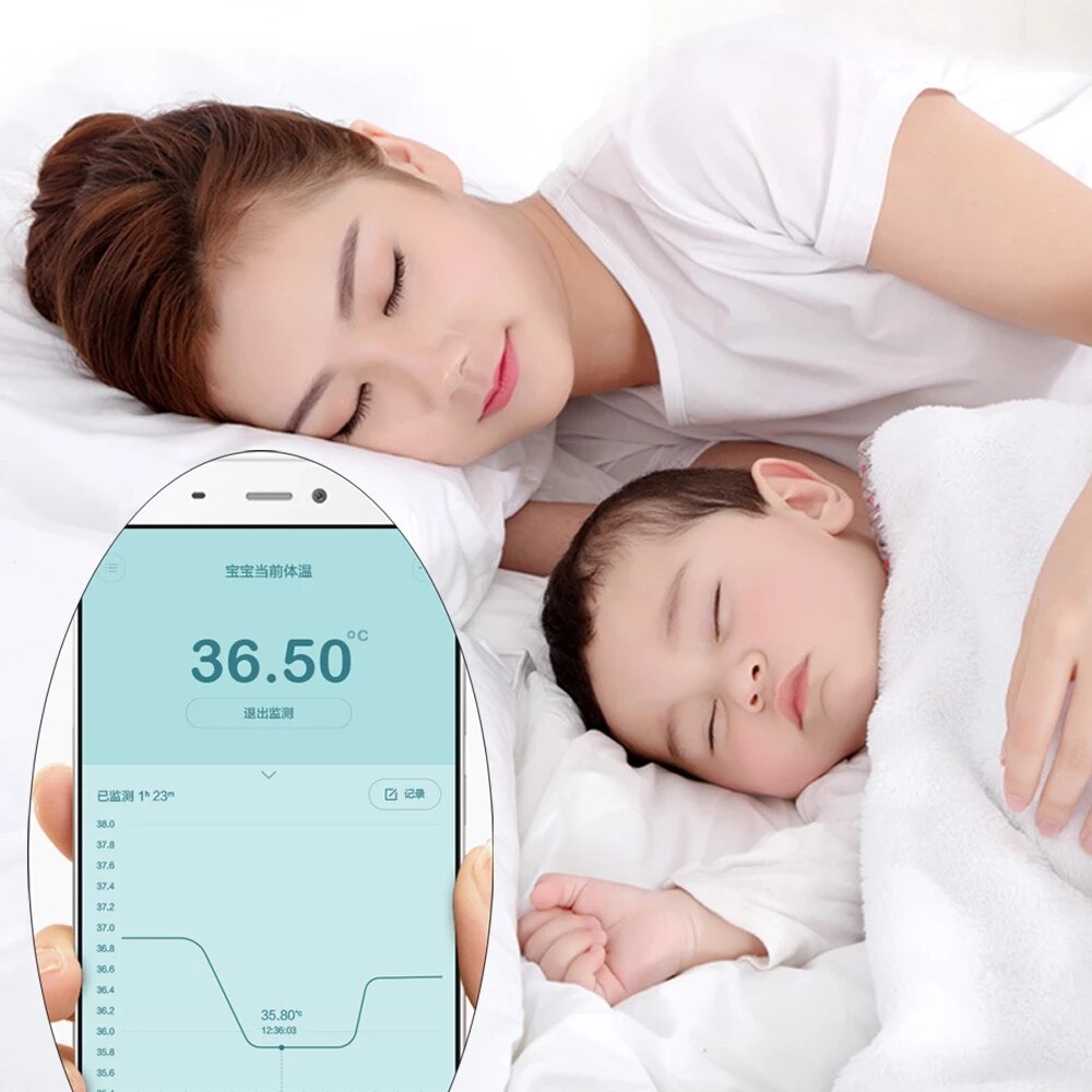 Xiaomi Youpin Miaomiaoce Digital Baby Smart Thermometer Clinical Thermometer Measurement Constant Monitor High-Temprature Alarm