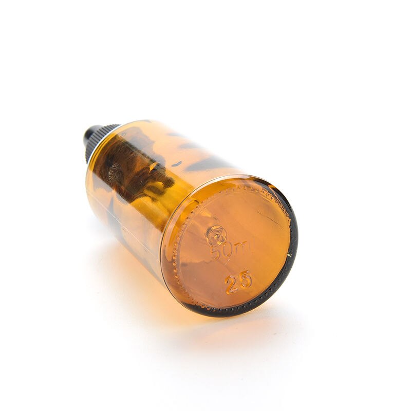 10/15/30/50/100ml gult glas flytande reagens pipettflaska ögondroppare för lagring av kemikalielaboratoriekemikalier parfymer