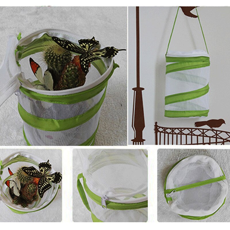 Praying Mantis Stick Insect Cage Butterfly Breed Feeding Housing Enclosure
