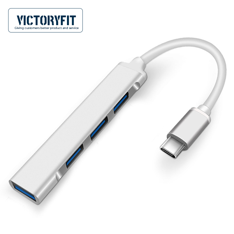 Adattatore Otg Di Ricarica Usb To Usb-c Silver Per Nokia