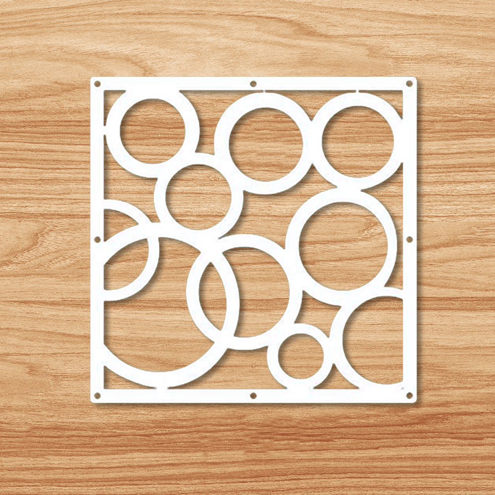 Modern Hanging Room Divider Wood-Plastic Hanging Panels Partition Screen for Living Dining Room Sitting Room Office Restaurant: M