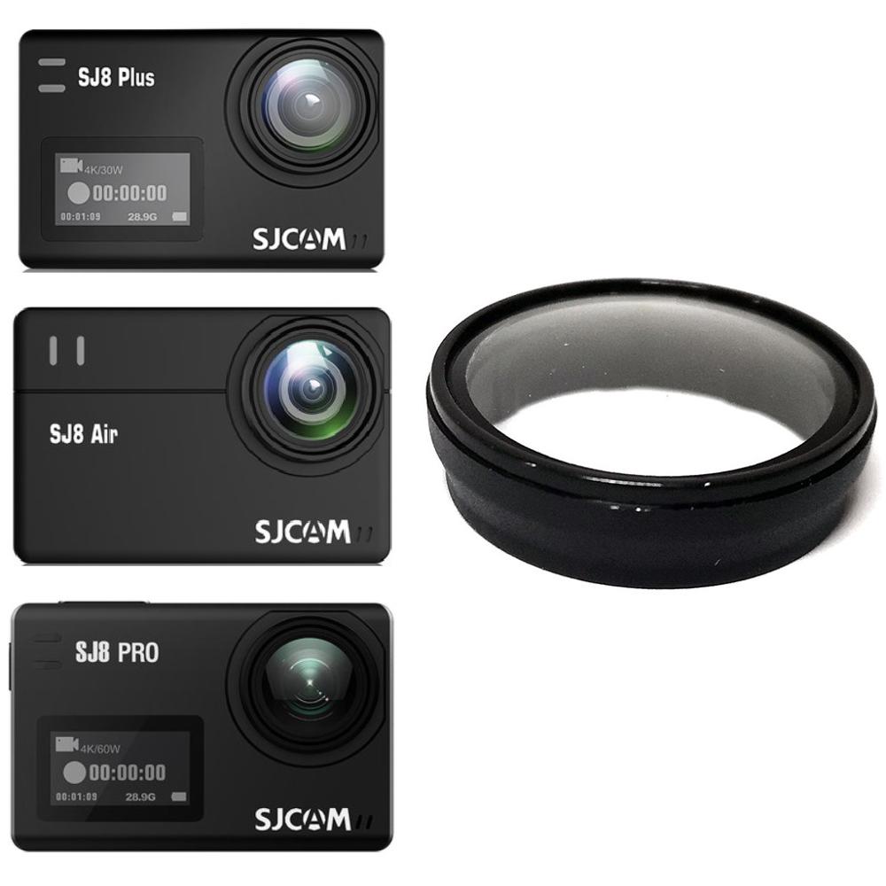 UV Filter Cover Lens Beschermende Optische Glas Lente Cover Filters Voor SJCAM SJ8 sj8Plus SJ8Pro SJ8Air Camera Accessoires