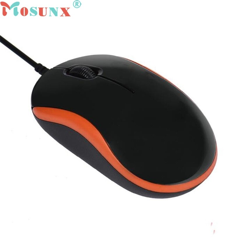 mosunx E5 PC computer vertical Mecall Tech 1600DPI Optical Wired Gaming Mouse Gamer