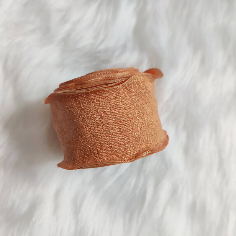 Ruban en Tulle plissé en queue de poisson de 9M, parfait pour l'emballage de bouquets et la décoration de gâteaux, matériel d'artisanat polyvalent pour le bricolage: Orange
