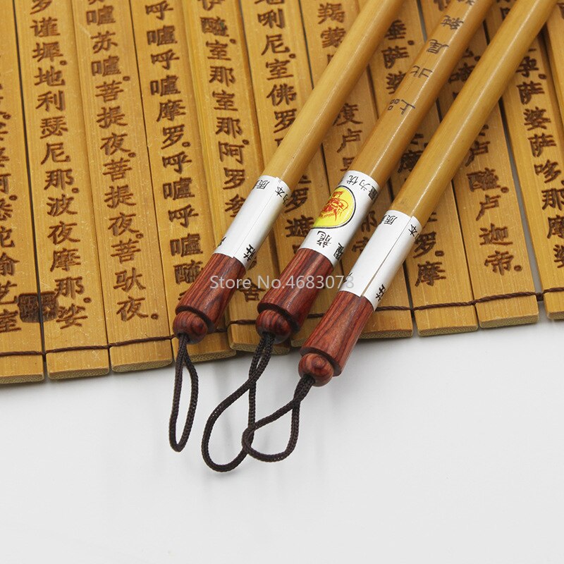 3Pcs Pure Weasel Hair Chinese Writing Pen Calligraphy Brush Set Small Regular Script bursh For Art Drawing Painting Supplies