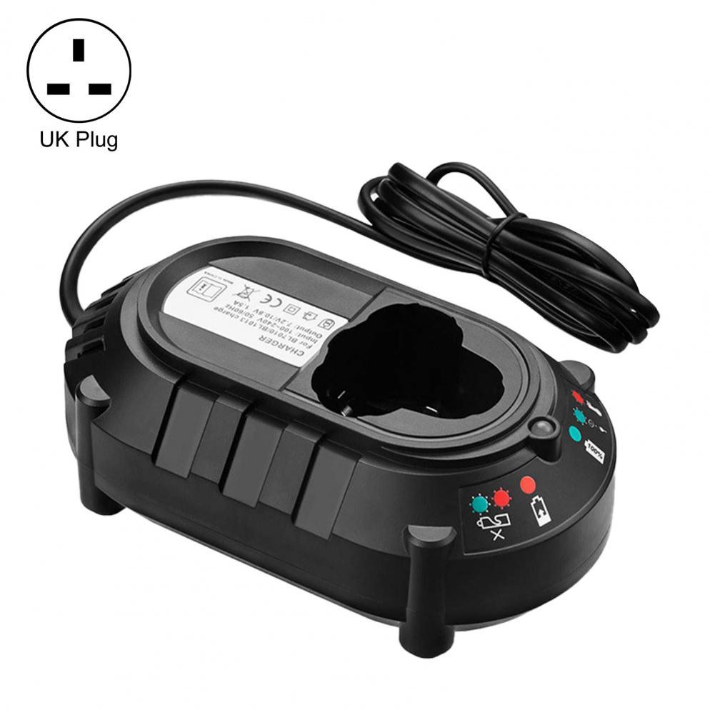 Caricabatterie caricabatterie intelligente multifunzione da 10.8V a ricarica rapida a risparmio di tempo per Makita BL1013 BL7010: UK Plug