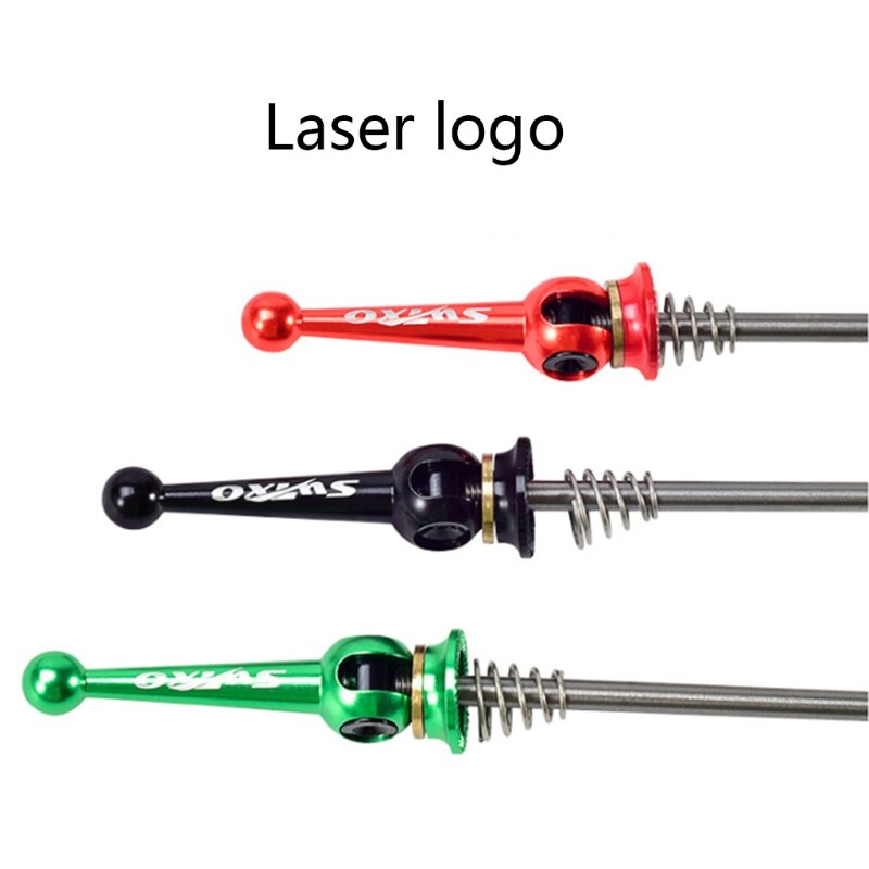 1 Pair Mountain Road Bike Bicycle Lightweight Quick Release QR Front Rear Skewer Titanium Axle CNC Wheel Hub Fix Lever