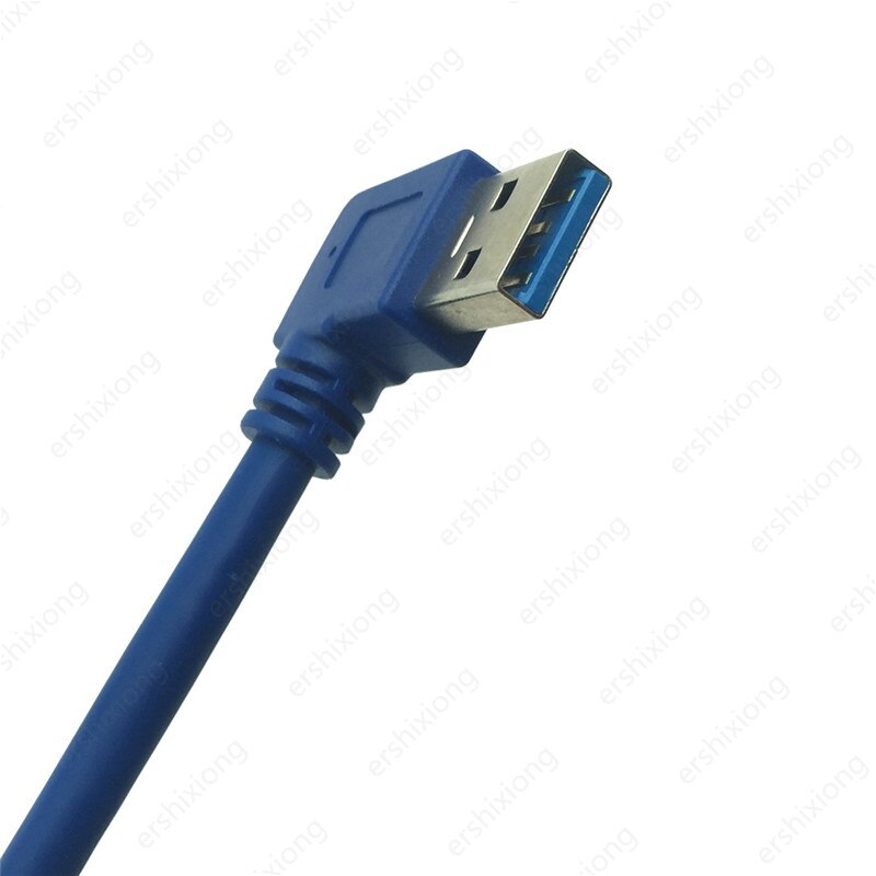 USB Extension Cable Cord Super Speed USB 3.0 Cable Male to Female Data Sync USB Extender Extension Cable 90 Degree Right Angled
