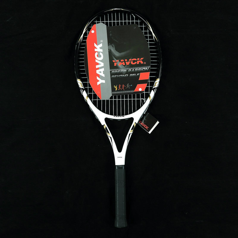 Professionele en technische carbon aluminium tennisracket composiet carbon tennisracket 45-50 LBS tennisracket rac