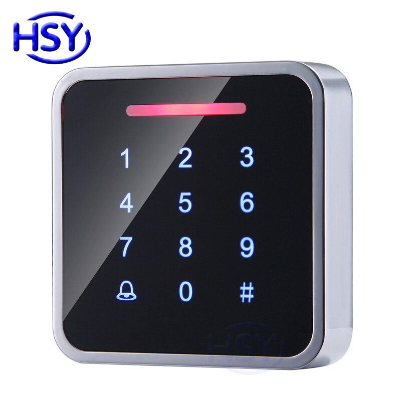 HSY Touch Toetsenbord RFID Keypad Standalone Toegang Controller 125 Khz EM Proximity Card Entry Lock Deur Control System