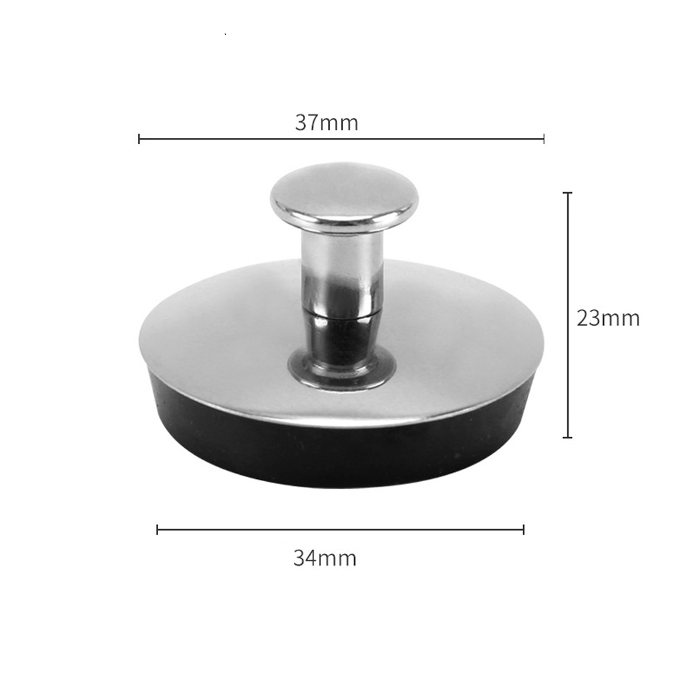 1pc Universal- Schlecht Waschbecken Edelstahl Waschbecken Stecker Badewanne Abfluss stopfen für 33-35mm 43-44mm 54-55mm Waschbecken Stecker