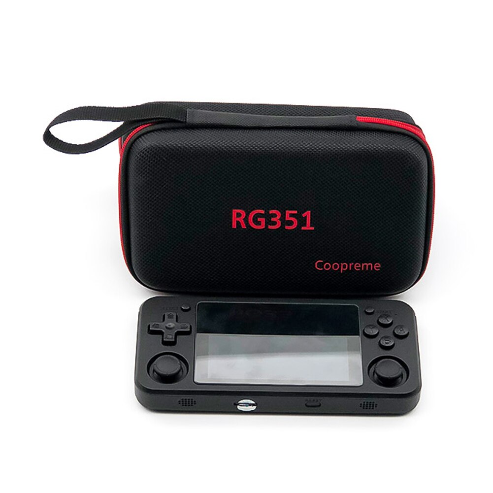 ANBERNIC – Console de jeu portable rétro RG351P/RG351M/RG350M, avec étui de Protection