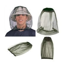 Outdoor wandelen camping toerisme anti-mug klamboe cap insect-proof cap vissen cap mosquito cap