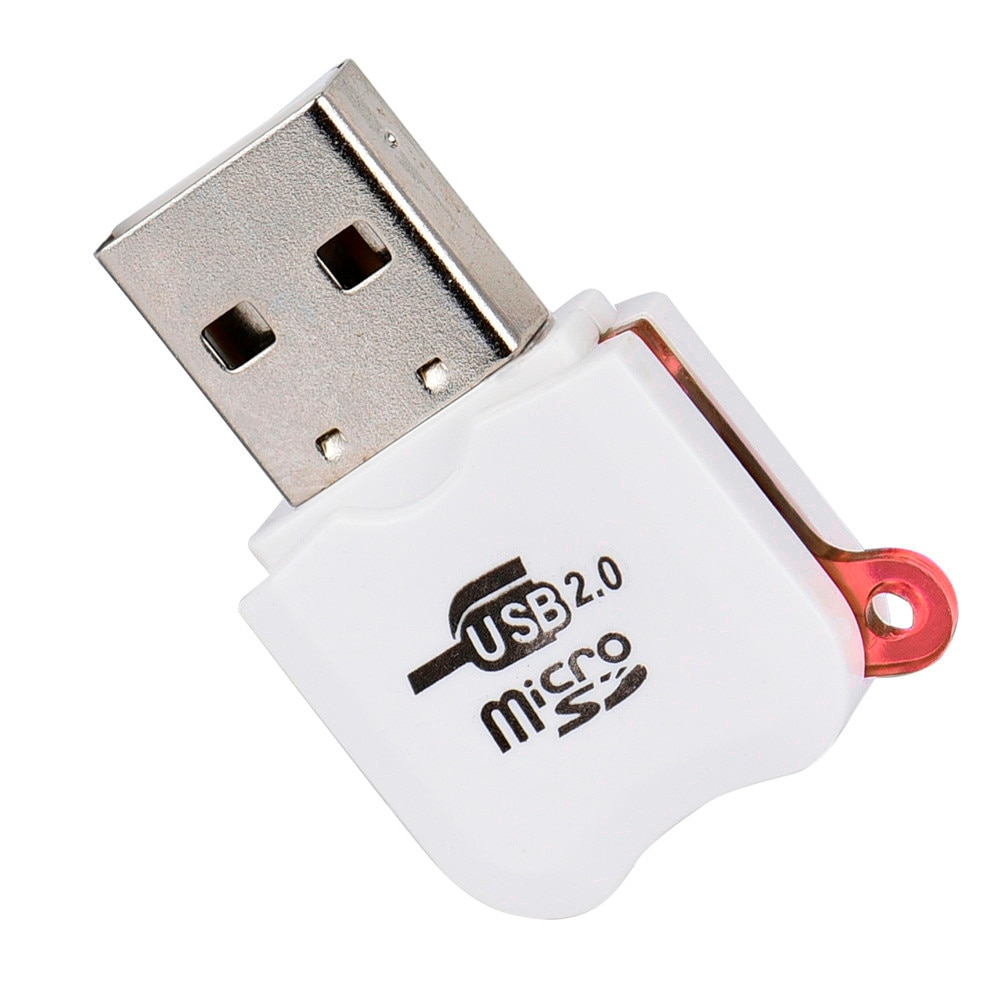 High Speed Mini USB 2.0 Micro TF T-Flash Memory Card Reader Adapter # T2