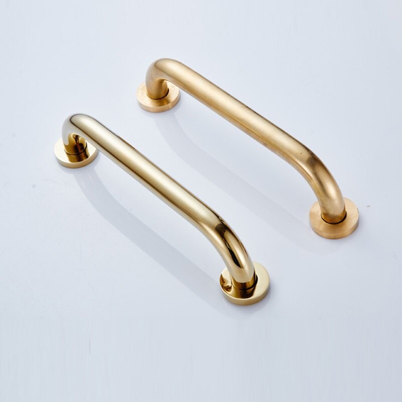 Bathroom Tub Shower Safety Bar 30cm/40cm/50cm gold brass Grab Bar Grip Hand grip Bathroom Handrail Grab Bar