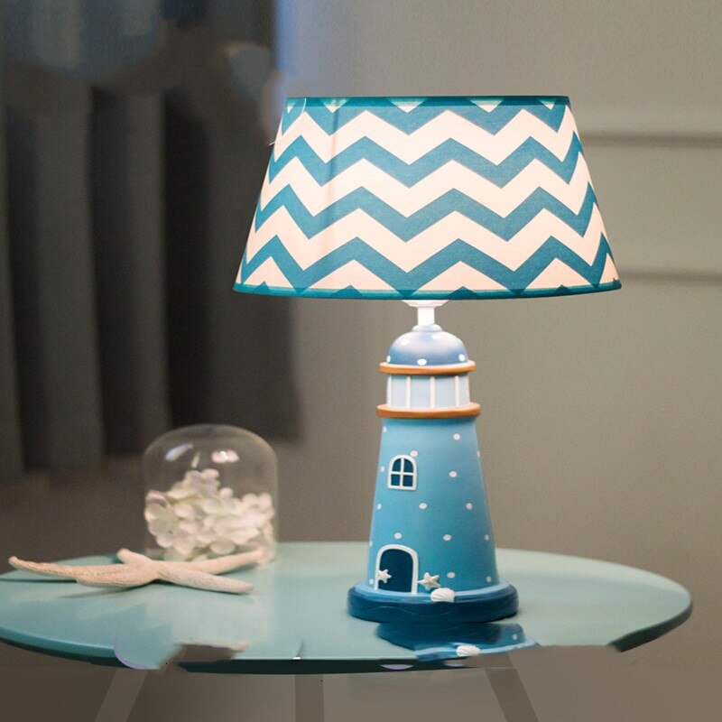 Remote Control Desk Lamp Cheap Bedroom Bedside Lamp Children Room Table Light Originality Blue Lampara Escritorio Abajur