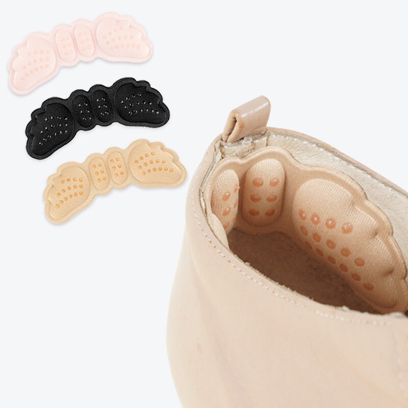 Women Heel Pads Insoles for Shoes Peds High Heels Adjust Size Slip Resistant Liners for Womens Anti-wear Pellow Cushion for Feet