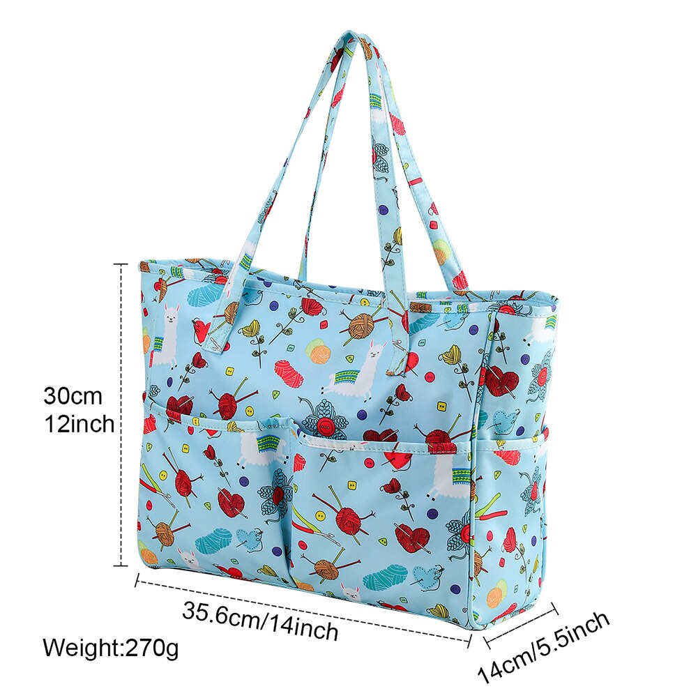 Stickerei Lagerung Tasche Häkeln Haken Organizer Nähgarn Garn Halfter betroffen Organisation Häkeln Haken NäHenne Werkzeuge: 3