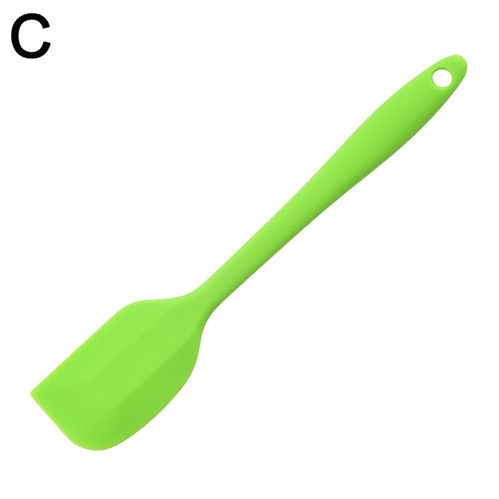 Espátula de silicona para crema, mantequilla y pastel, utensilio de cocina para mezclar masa, utensilios de cocina, cepillos para hornear, cepillo, mezclador de pasteles, M9K3: C
