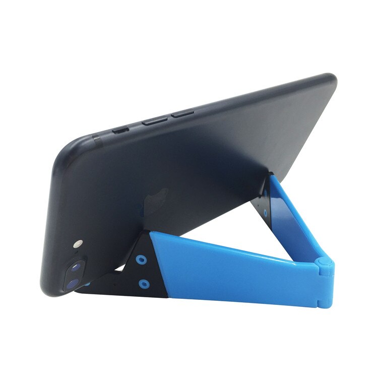 Universal Folding Tablet Stand Bracket Holder: Sky Blue