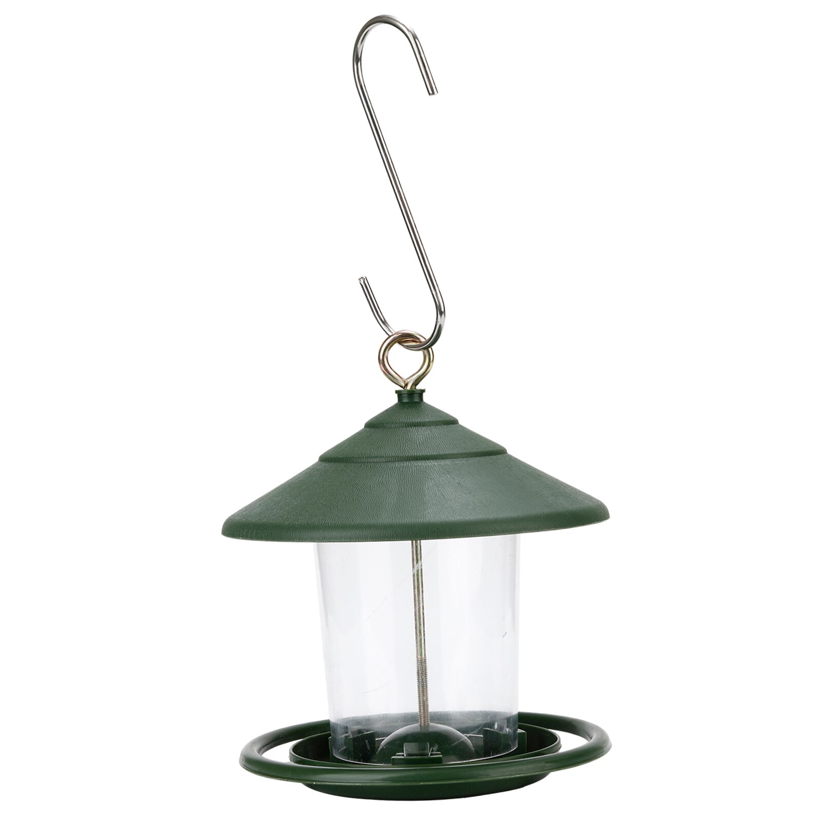 Bird Feeder Lightweight Waterproof ing Outdoor Gazebo Shaped Automatic Garden Yard Decor