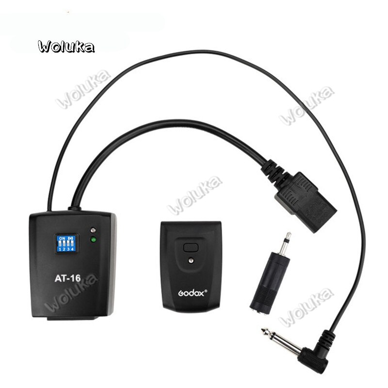 Godox AT-16 16 Channels Transmitter & Receiver Wireless Studio Flash Trigger for C/N/P/O camera CD50 T03