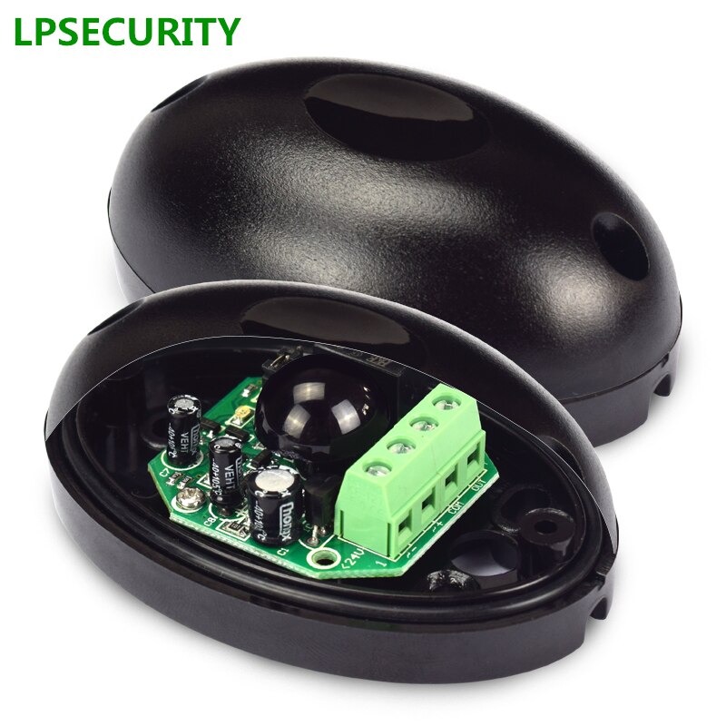 LPSECURITY IP55 10m automated gate safe Infrared sensor/swing /sliding/garage gate and door safety infrared photocells