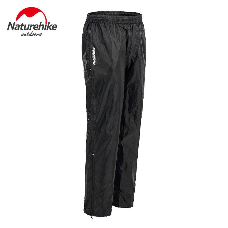 Naturehike Regen Broek Unisex Outdoor Dubbele Rits Regenbroek Wandelen Klimmen Waterdichte Broek Campong Broek NH17C003-K