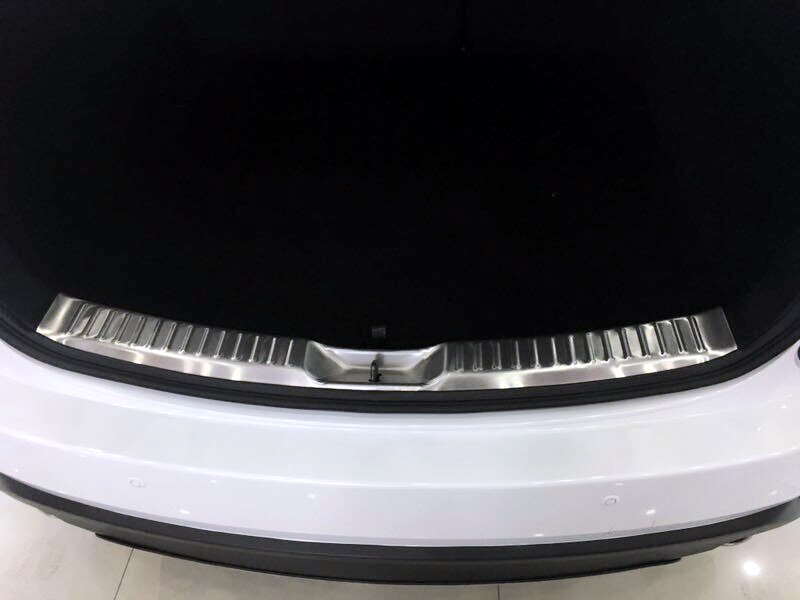 Rvs Accessoires Exterieur Inner Side Achterbumper Plaat Cover Trim 1 stks Fit voor Mazda CX5