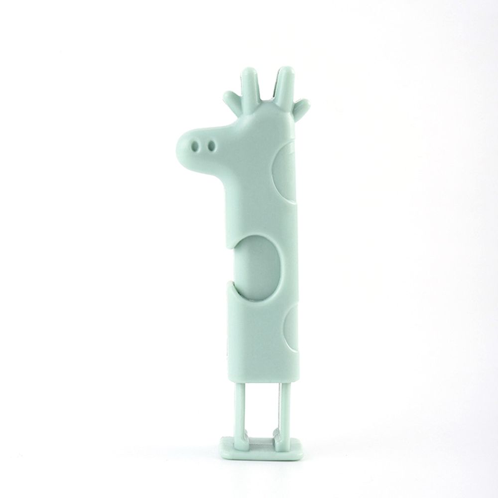 Snack Fresh Food Storage Bag Clip Moisture-proof Plastic Clip Cute Animals Shaped Sealing Buckle Kitchen Storage: green