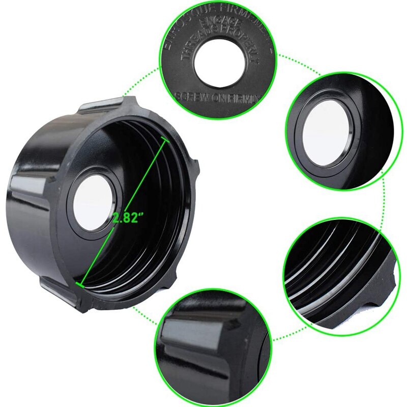 Kitchenaid accessories 4902 Blender Jar Bottom Base Cap, Compatible for Oster Blender Replacement Parts