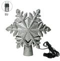 Kerst Treetop Led Sneeuwvlok Roterende Projectielamp Decoratie Sterren Licht Kerstboom Decoratie Hanger Kerst Cadeau: European regulations