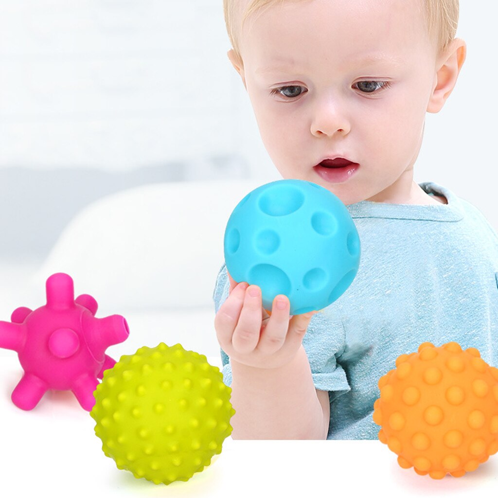 Baby Textured Balls TPU Children Massage Grasping Skills