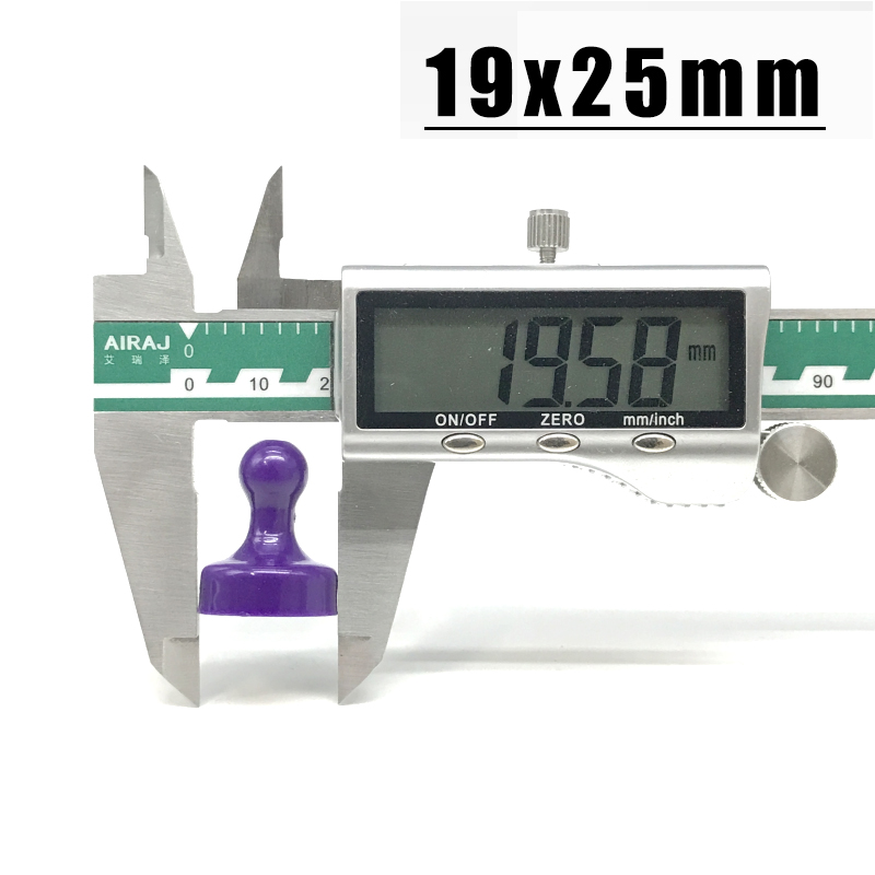 5/10/15/20/25 Stuks Super Sterke Neodymium Magnetische Pushpins Sucker Punaise N52 Koelkast magneten Push Pin Koelkast Whiteboard