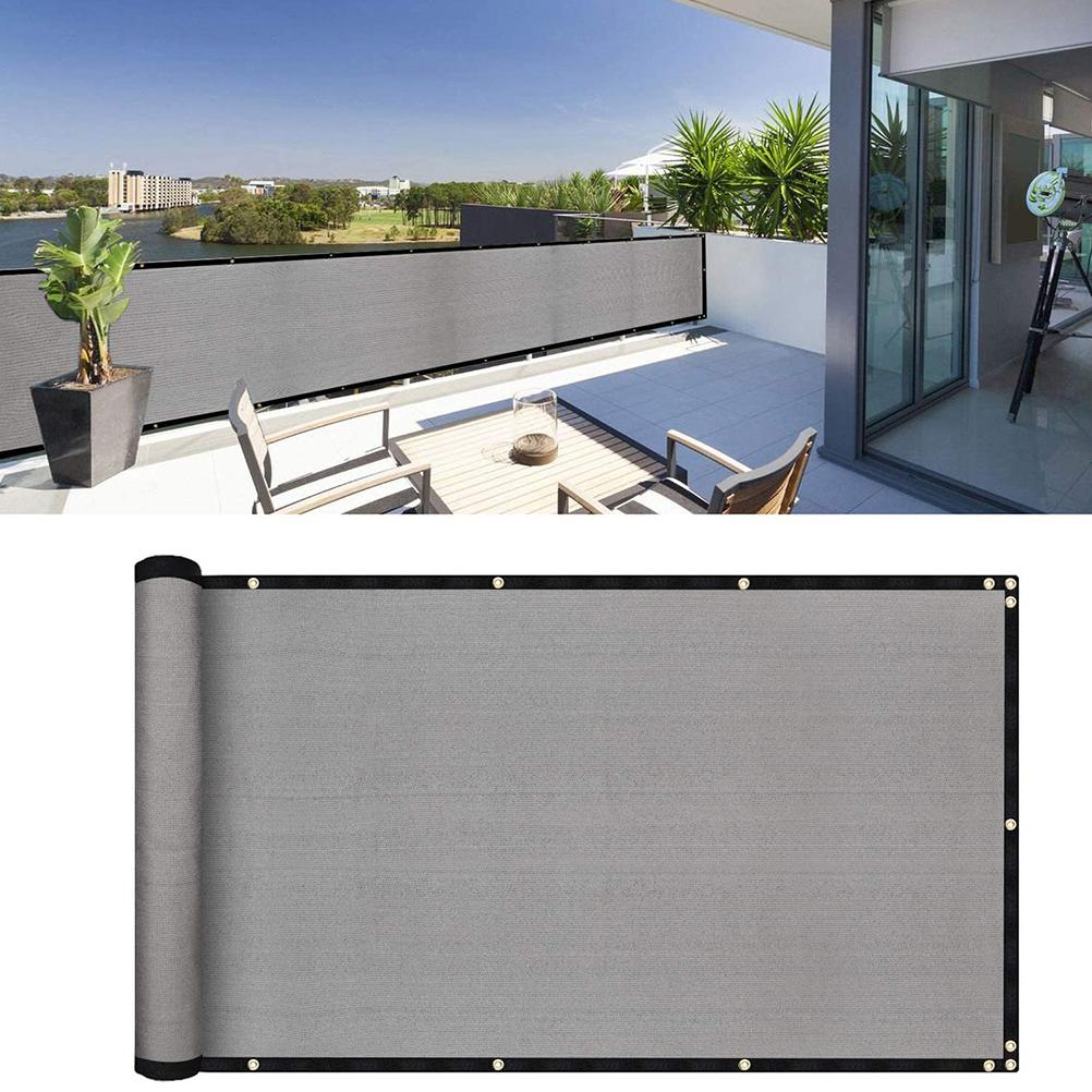 Waterproof Balcony Shade Net Balcony Privacy Screen Cover Weather-Resistant Windscreen For Outdoor Backyardsalon De Jardin Net