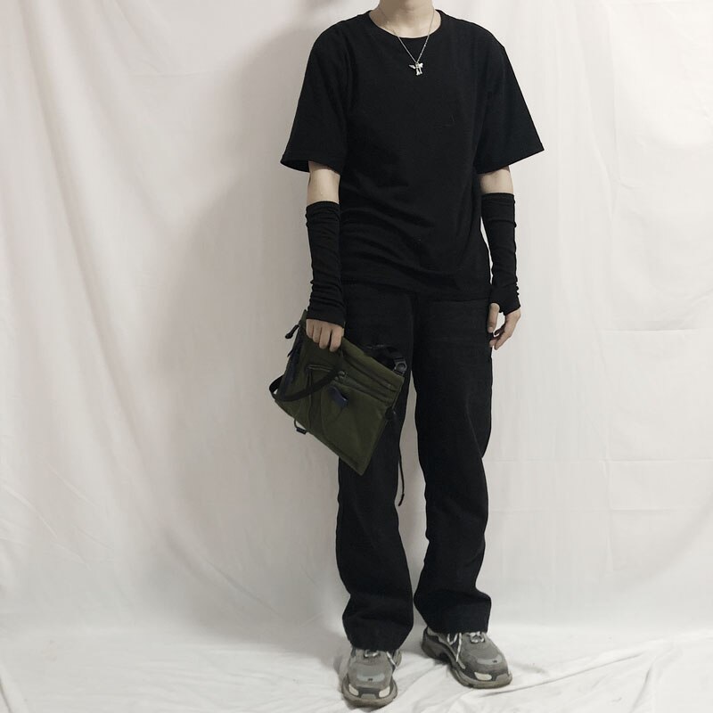 Funktion Männer Bote Taschen Streetwear Schulter Tasche Hochwertige Wasserdichte Reisetasche Männer Straße Stil Hüfte Crossbody Brust Tasche