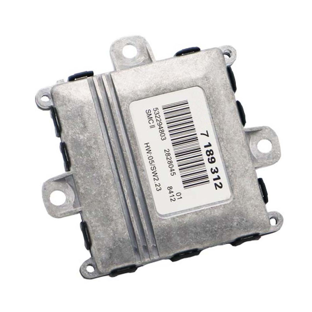 7189312/63127189312 bmw: lle 3 5 7 e60 e61 e65 e66 e67 e90 e91 e46 1998 - 2006 xenon -ajovalojen ohjausmoduuli.